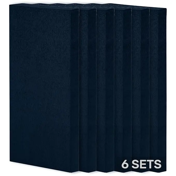 TAS® Acoustics | Sound Absorption Panels | 2' x 4' x 2" (SET OF 6) NRC = 0.90